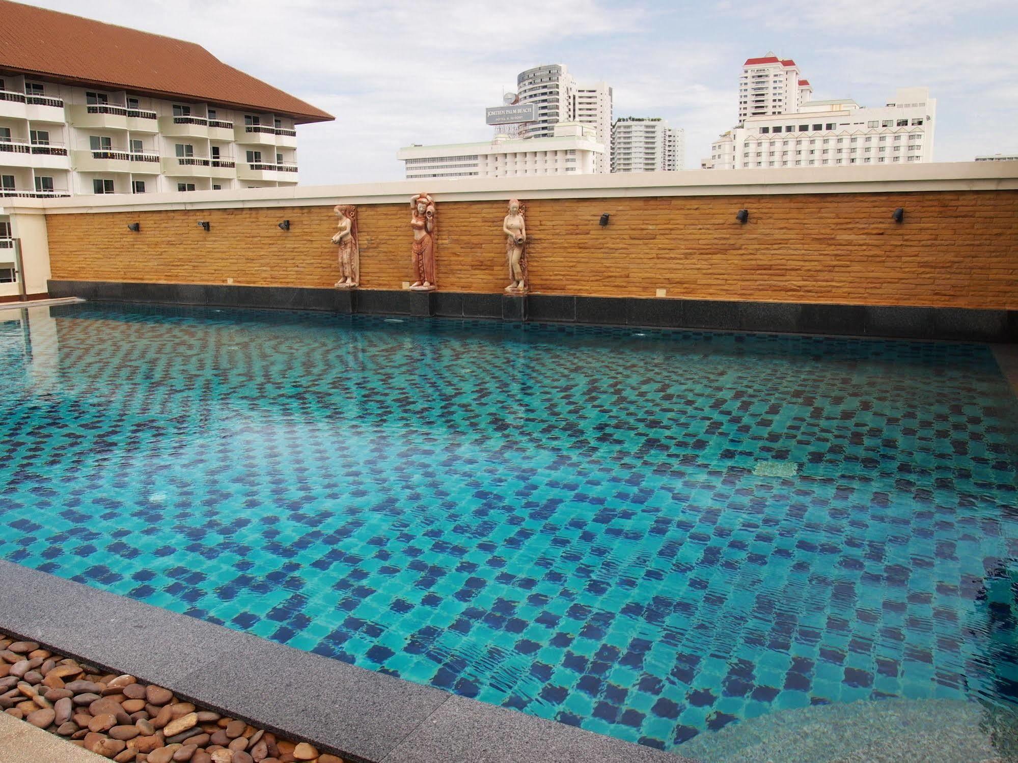 The Paradise Residence Condominum Jomtien Beach Exteriör bild